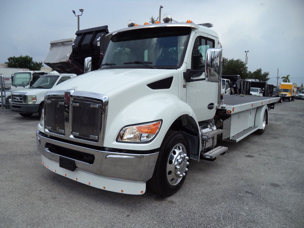 2025 Kenworth T280 w/ 22ft JerrDan Custom StepSide Classic Low Pro Carrier - 22556013 - 9