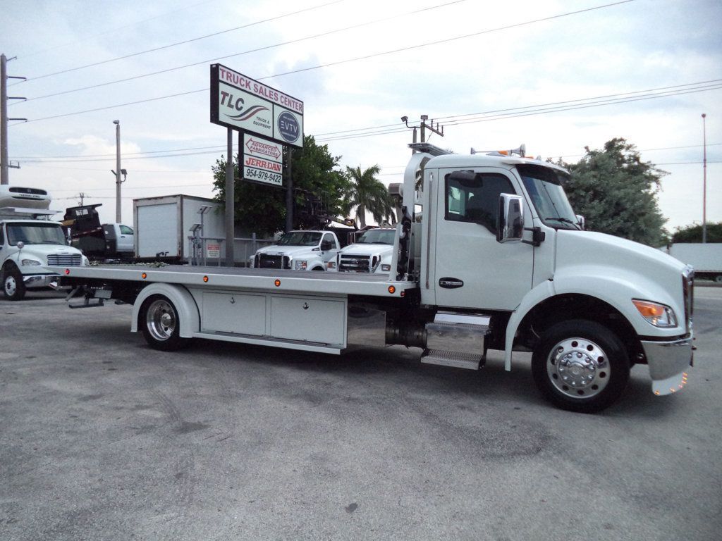 2025 Kenworth T280 w/ 22ft JerrDan Custom StepSide Classic Low Pro Carrier - 22556013 - 1