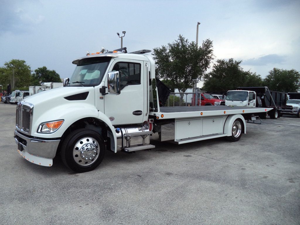 2025 Kenworth T280 w/ 22ft JerrDan Custom StepSide Classic Low Pro Carrier - 22556013 - 8