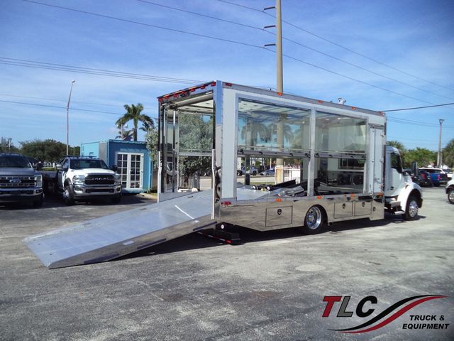 2025 Kenworth T280 w/ JerrDan 22ft Enclosed Clear Sided TowBox Car Carrier - 22684985 - 0