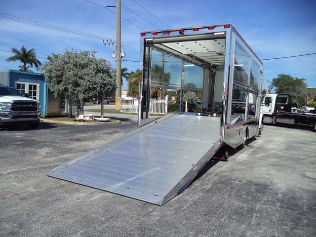 2025 Kenworth T280 w/ JerrDan 22ft Enclosed Clear Sided TowBox Car Carrier - 22684985 - 24