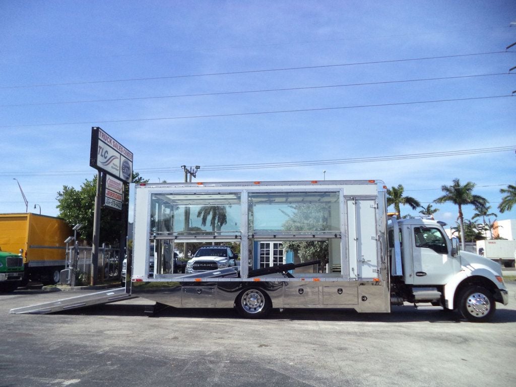 2025 Kenworth T280 w/ JerrDan 22ft Enclosed Clear Sided TowBox Car Carrier - 22684985 - 25