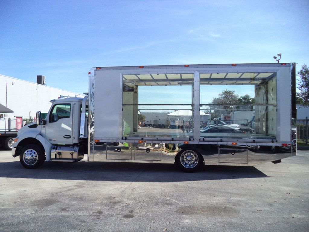 2025 Kenworth T280 w/ JerrDan 22ft Enclosed Clear Sided TowBox Car Carrier - 22684985 - 5