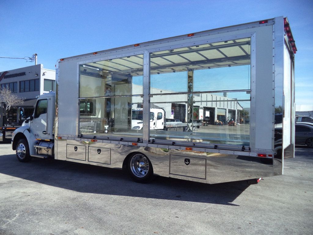 2025 Kenworth T280 w/ JerrDan 22ft Enclosed Clear Sided TowBox Car Carrier - 22684985 - 6