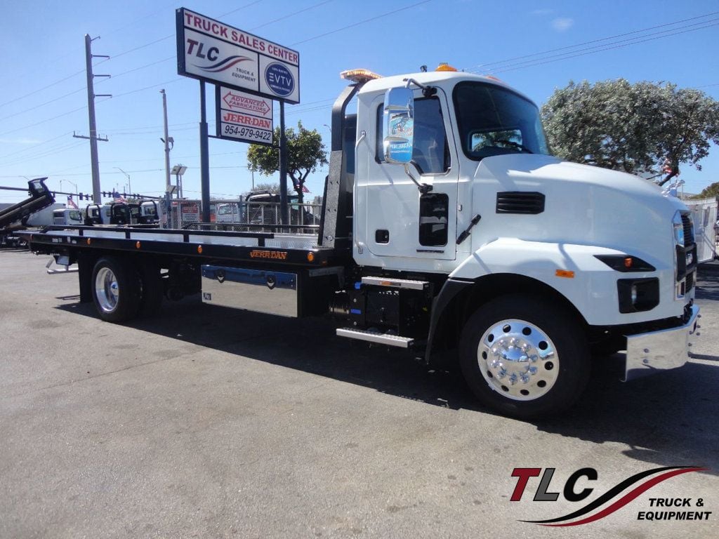2025 Mack MD6 w/ 22ft Jerr-Dan Rollback Tow Truck Low Pro Car Carrier - 21805345 - 0