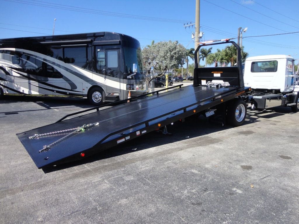 2025 Mack MD6 w/ 22ft Jerr-Dan Rollback Tow Truck Low Pro Car Carrier - 21805345 - 23
