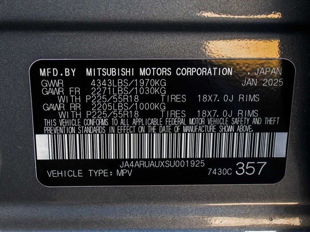 2025 Mitsubishi Outlander Sport 2.0 ES - 23078098 - 13