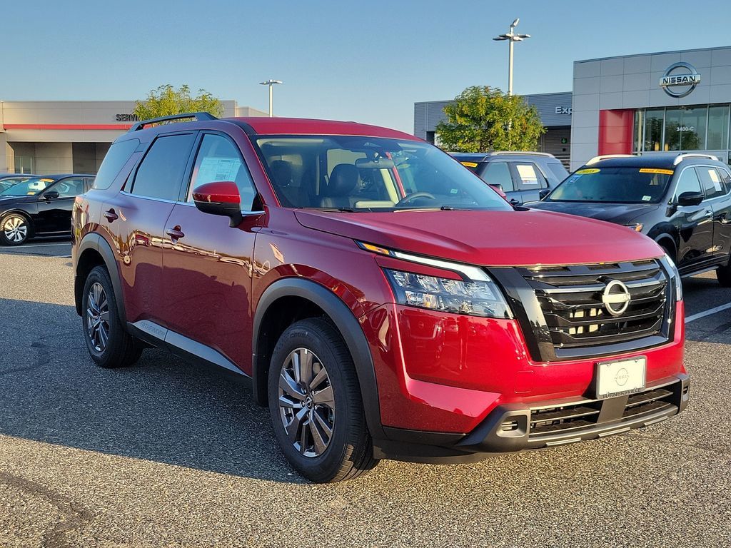 2025 New Nissan Pathfinder SV 4WD at Serving Bloomfield