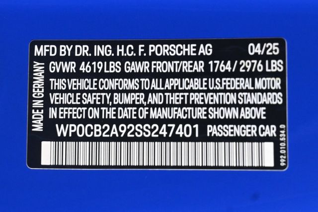 2025 Porsche 911 Carrera GTS Cabriolet - 22968803 - 34