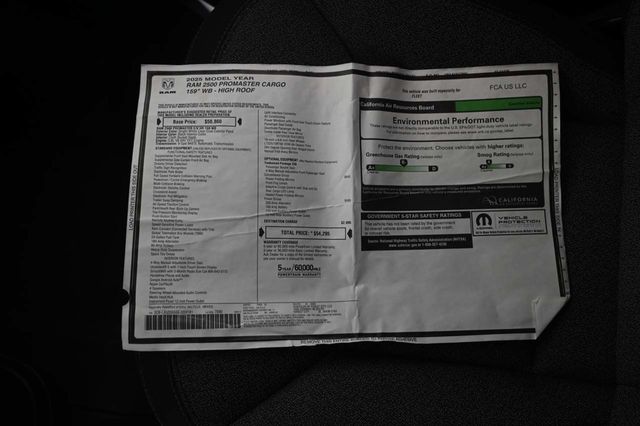 2025 Ram ProMaster Cargo Van Tradesman - 23048391 - 43