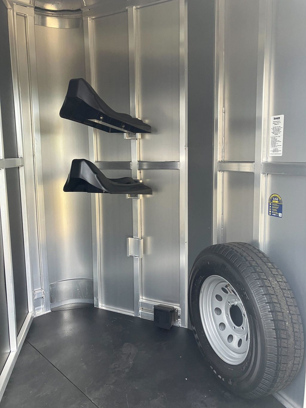 2025 Shadow 2 Horse Slant with Drop Feed Windows & Escape Door  - 22740555 - 3