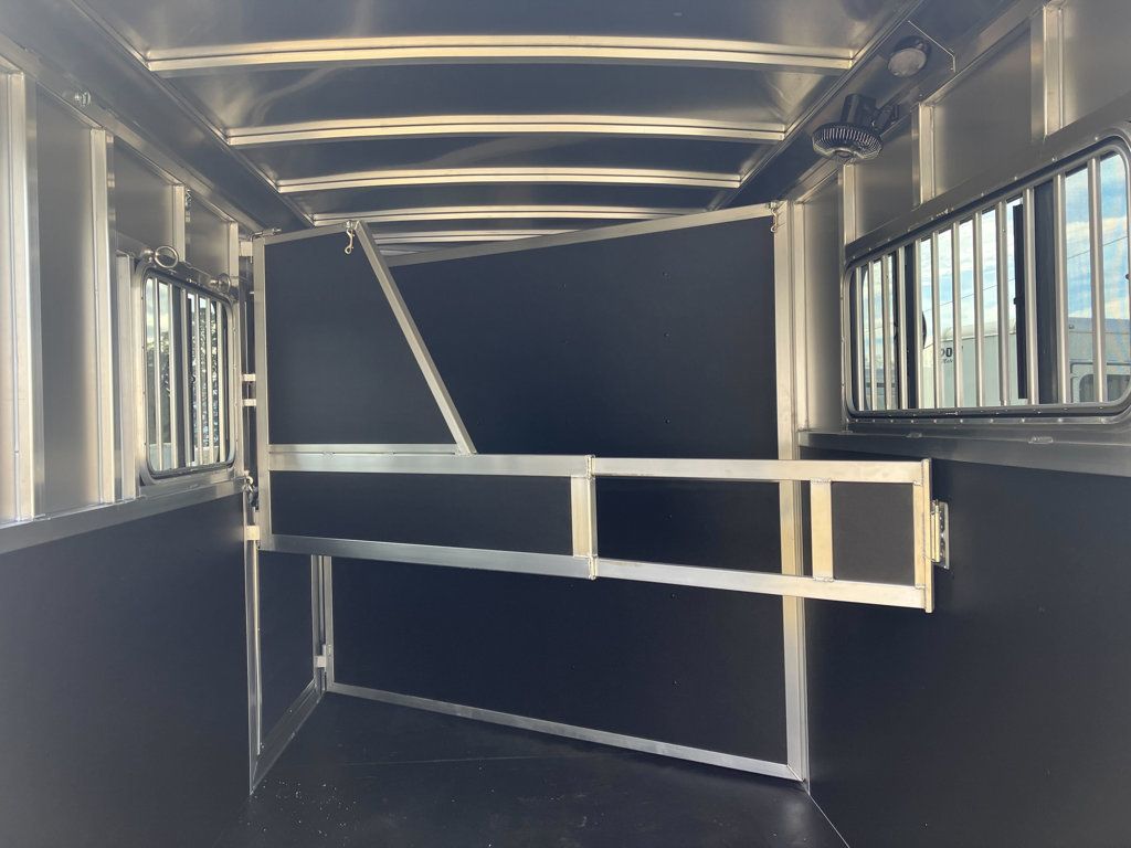 2025 Shadow 2 Horse Slant with Drop Feed Windows & Escape Door  - 22740555 - 7