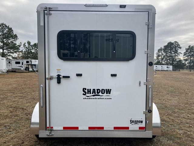 2025 Shadow 2 Horse Slant with Drop Feed Windows & Escape Door  - 22717372 - 3