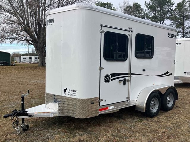 2025 Shadow 2 Horse Slant with Drop Feed Windows & Escape Door  - 22717372 - 8