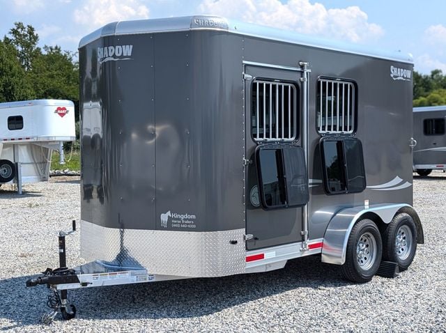 2025 Shadow 2 Horse Slant with Drop Feed Windows & Ramp  - 22544353 - 1