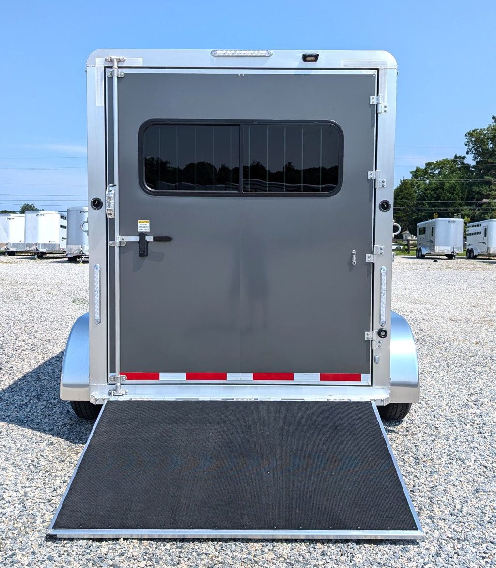 2025 Shadow 2 Horse Slant with Drop Feed Windows & Ramp  - 22544353 - 4