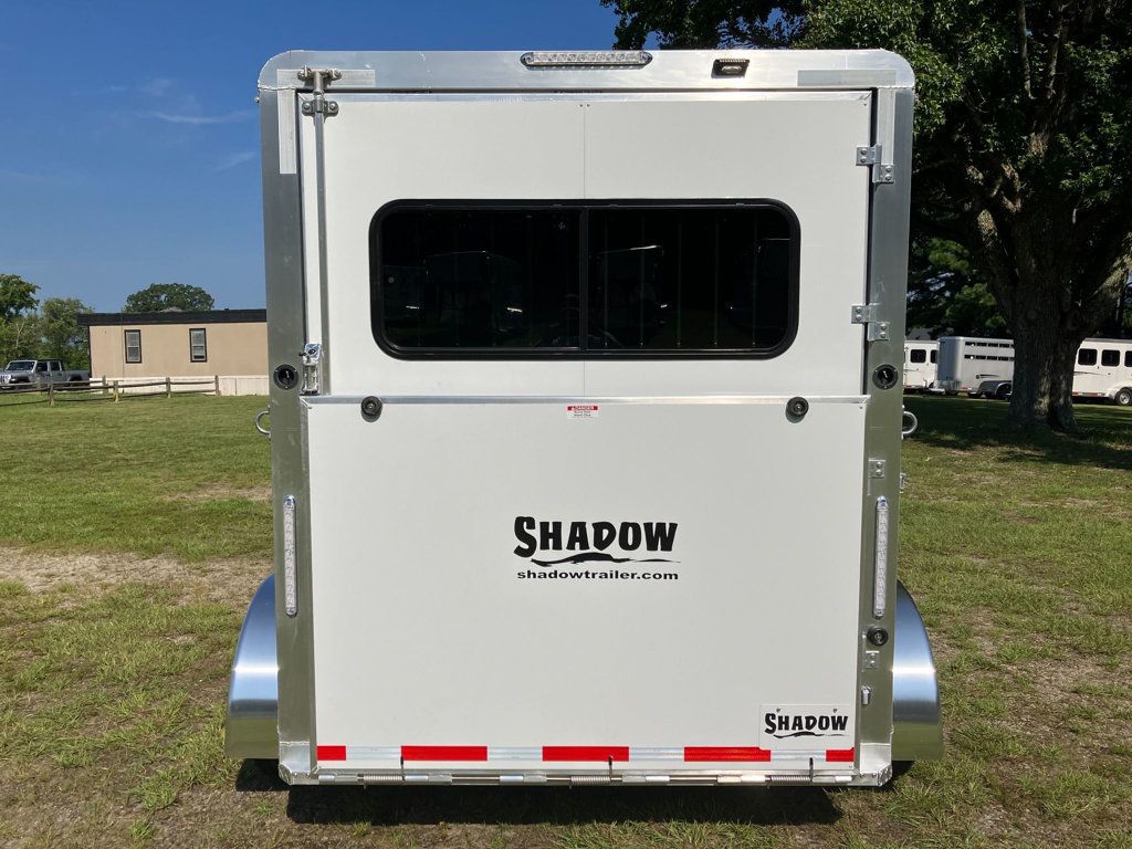 2025 Shadow 2 Horse Slant with Drop Feed Windows & Ramp  - 22557769 - 4