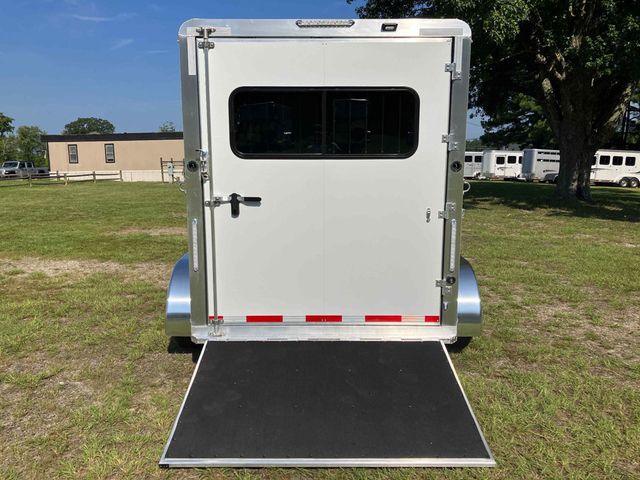 2025 Shadow 2 Horse Slant with Drop Feed Windows & Ramp  - 22557769 - 5