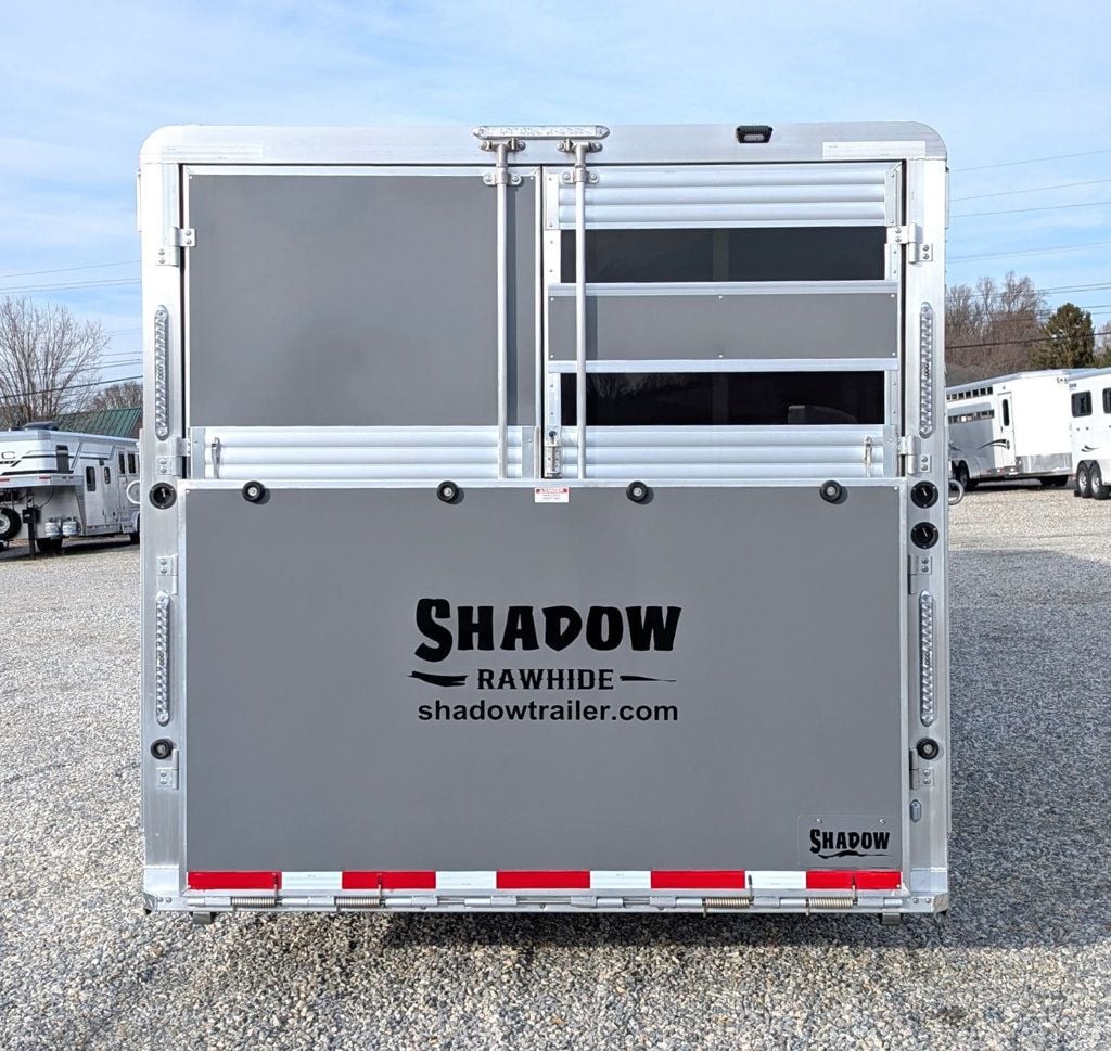 2025 Shadow 4 Horse Pro RawHide with 15' Living Quarters  - 22778940 - 3