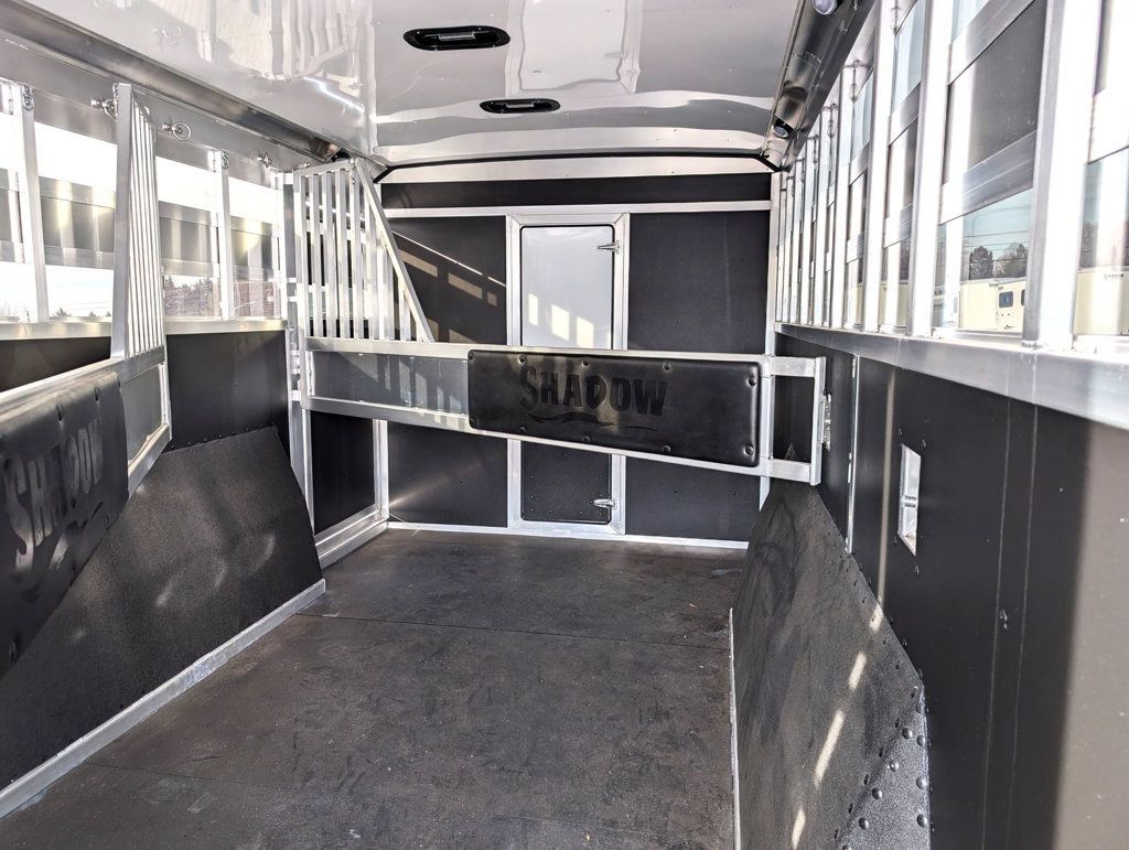 2025 Shadow 4 Horse Pro RawHide with 15' Living Quarters  - 22778940 - 8