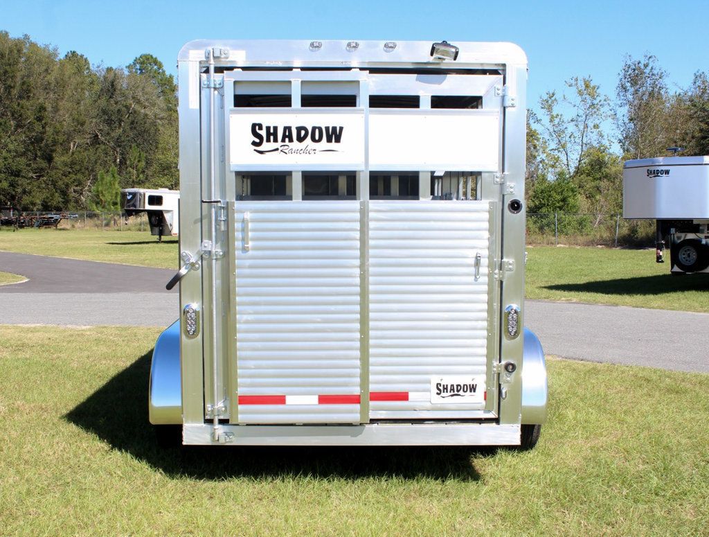 2025 Shadow Rancher Stock Trailer w/ FREE Rubber Package  - 22653330 - 4