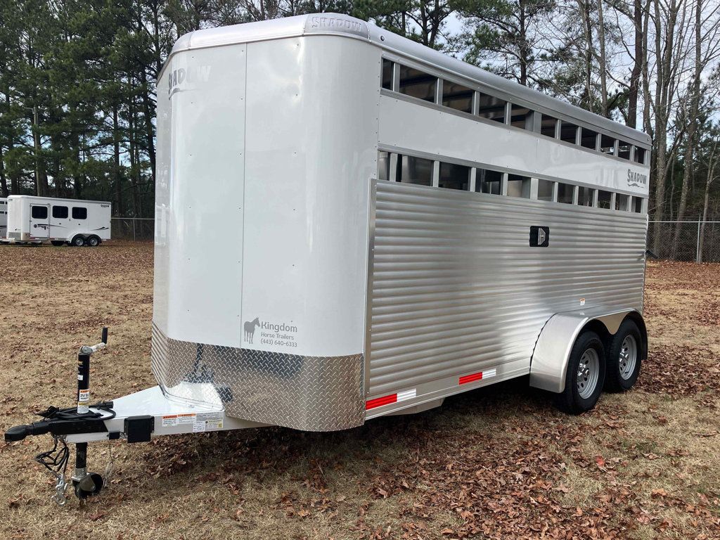 2025 Shadow Rancher Stock Trailer w/ Free Rubber Package  - 22717366 - 1