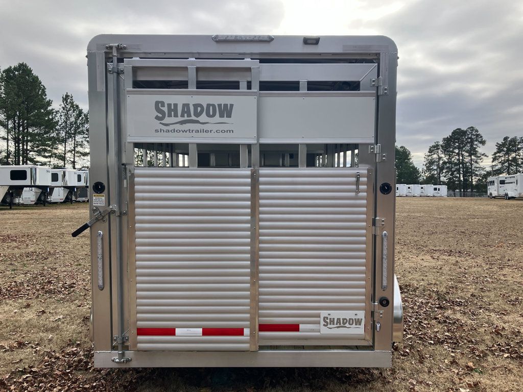 2025 Shadow Rancher Stock Trailer w/ Free Rubber Package  - 22717366 - 2
