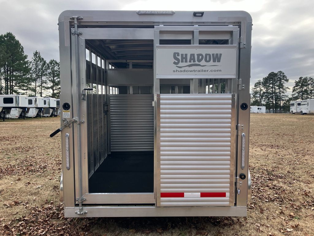 2025 Shadow Rancher Stock Trailer w/ Free Rubber Package  - 22717366 - 3
