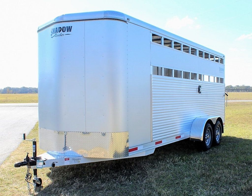 2025 Shadow Rancher Stock Trailer w/ Tack Room  - 22506613 - 2