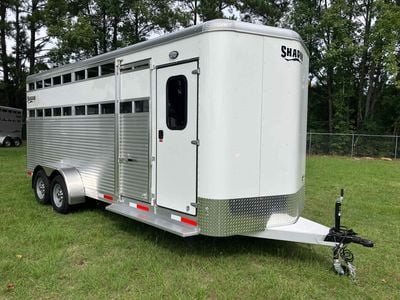 2025 Shadow Rancher Stock Trailer w/ Tack Room