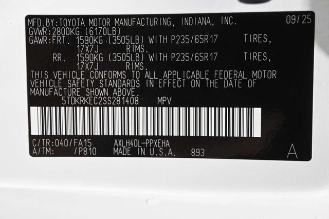 2025 Toyota Sienna LE FWD 8-Passenger - 23008613 - 30