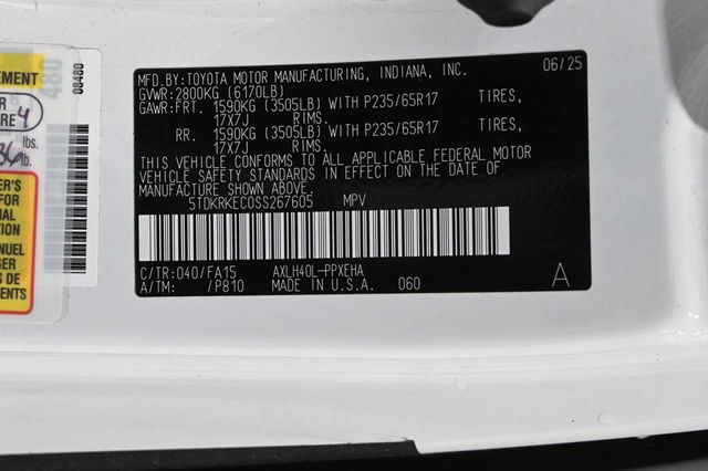 2025 Toyota Sienna LE FWD 8-Passenger - 23008614 - 35