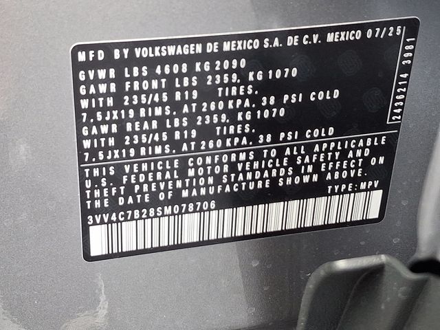 2025 Volkswagen Taos SEL 4MOTION - 22892295 - 19