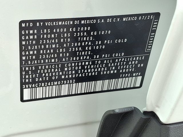 2025 Volkswagen Taos SEL 4MOTION - 22892301 - 19