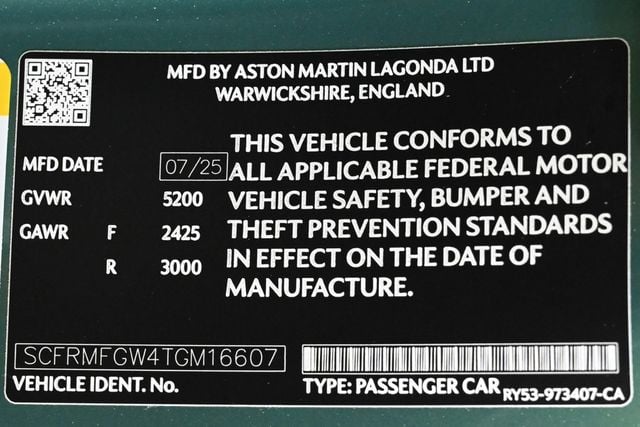 2026 Aston Martin DB12 Volante - 23005551 - 34