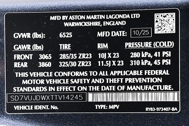 2026 Aston Martin DBX 707 AWD - 22972758 - 27