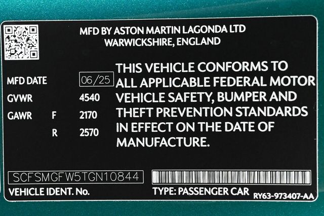 2026 Aston Martin Vantage Coupe - 22901326 - 27