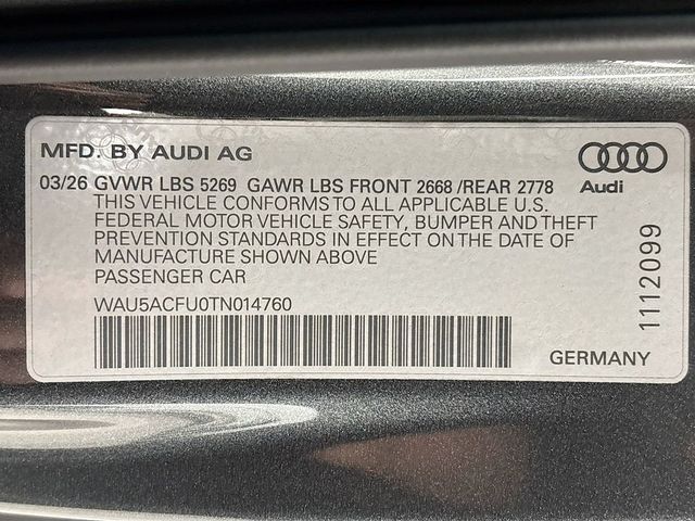 2026 Audi A5 Premium Plus 2.0 TFSI quattro - 23051694 - 27