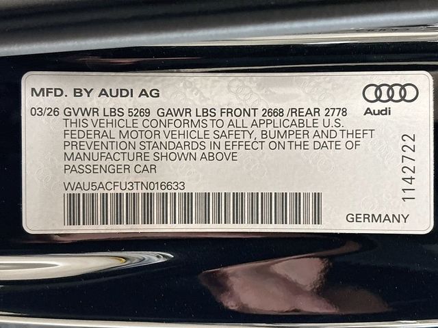 2026 Audi A5 Premium Plus 2.0 TFSI quattro - 23051738 - 23