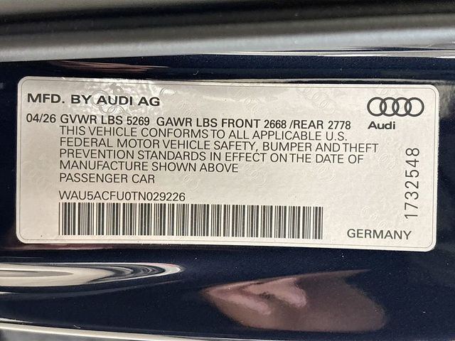 2026 Audi A5 Premium Plus 2.0 TFSI quattro - 23051830 - 24