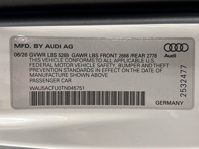 2026 Audi A5 Premium Plus 2.0 TFSI quattro - 23058217 - 24