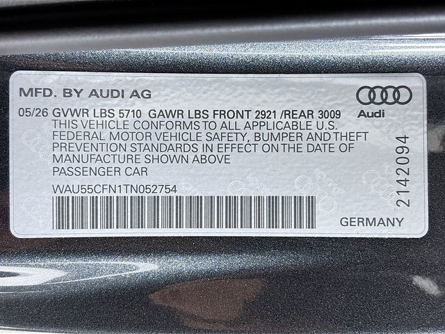 2026 Audi A6 Sedan Premium Plus quattro - 23029998 - 27