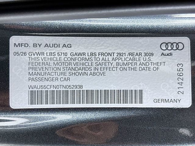 2026 Audi A6 Sedan Premium Plus quattro - 23030589 - 27