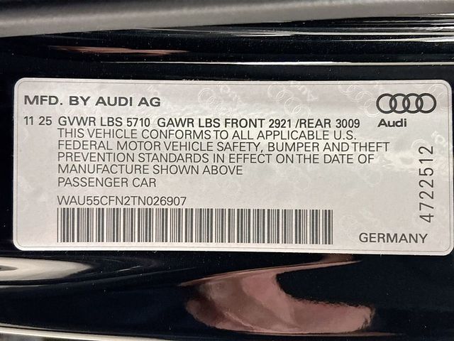 2026 Audi A6 Sedan Premium Plus quattro - 23051700 - 23