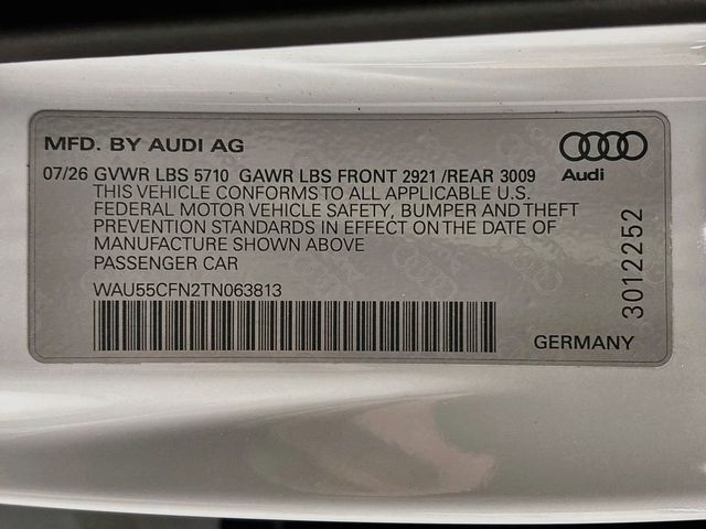 2026 Audi A6 Sedan Premium Plus quattro - 23068621 - 26