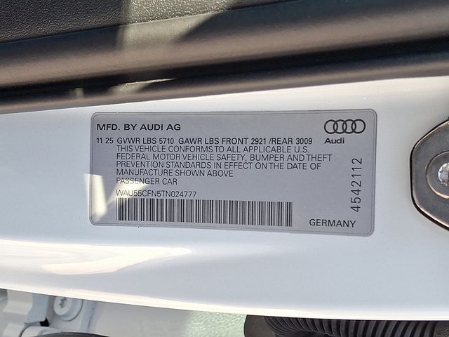 2026 Audi A6 Sedan Premium Plus quattro - 22971433 - 18