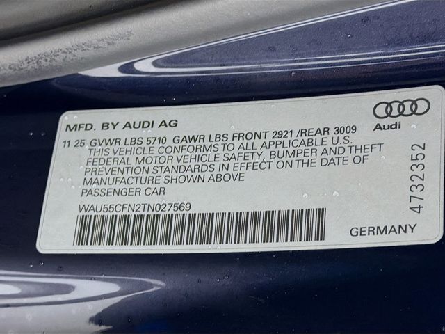 2026 Audi A6 Sedan Premium Plus quattro - 22983303 - 33