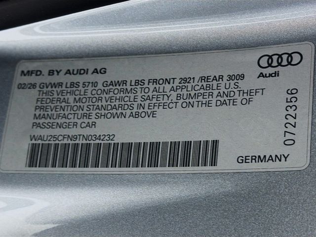 2026 Audi A6 Sedan Premium Plus quattro - 22999019 - 33