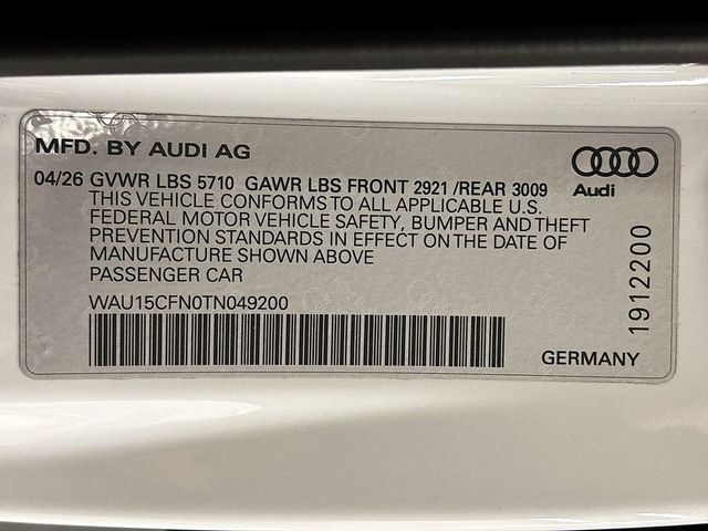 2026 Audi A6 Sedan Premium quattro - 23051818 - 28