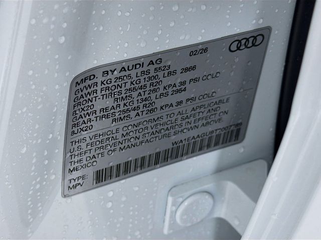 2026 Audi Q5 Sportback  - 22999018 - 33